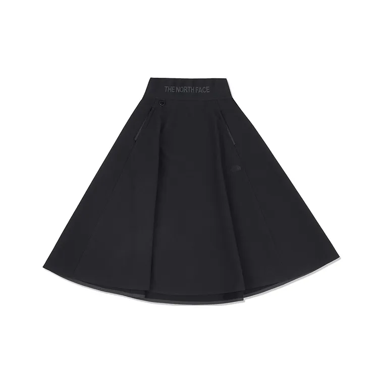 THE NORTH FACE UE Series Casual Long Skirt Women's Cosmic Black-0