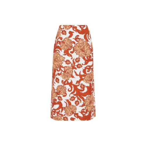 ISABEL MARANT ETOILE Vandy High Waist Buttoned Midi Skirt