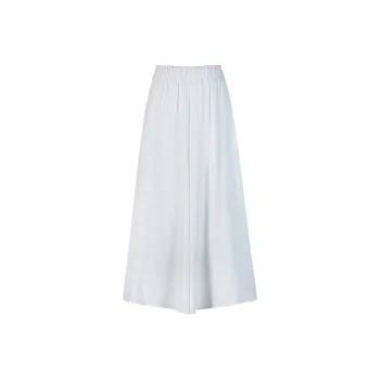 Wen Shan Casual Long Skirt Women's White