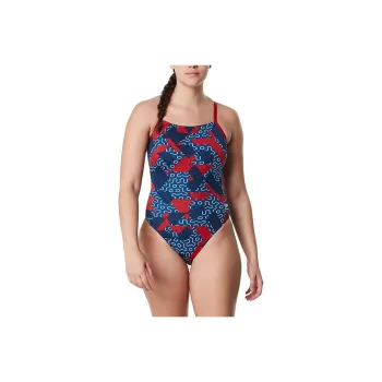 Speedo Ruse Blocks Flyback One piece Swimsuit Women's