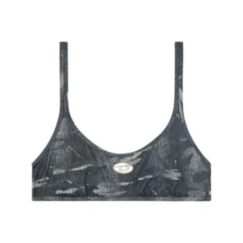 DIESEL Ut Bra Top Utlt Scoop Neck Bikini Top