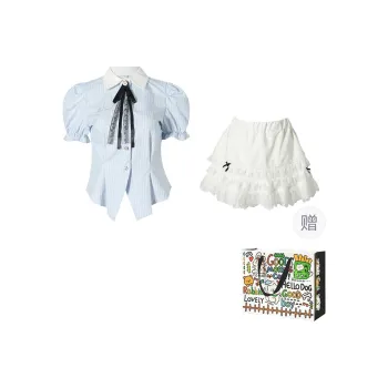 OURUOKE Two Piece Skirt Sets Women's