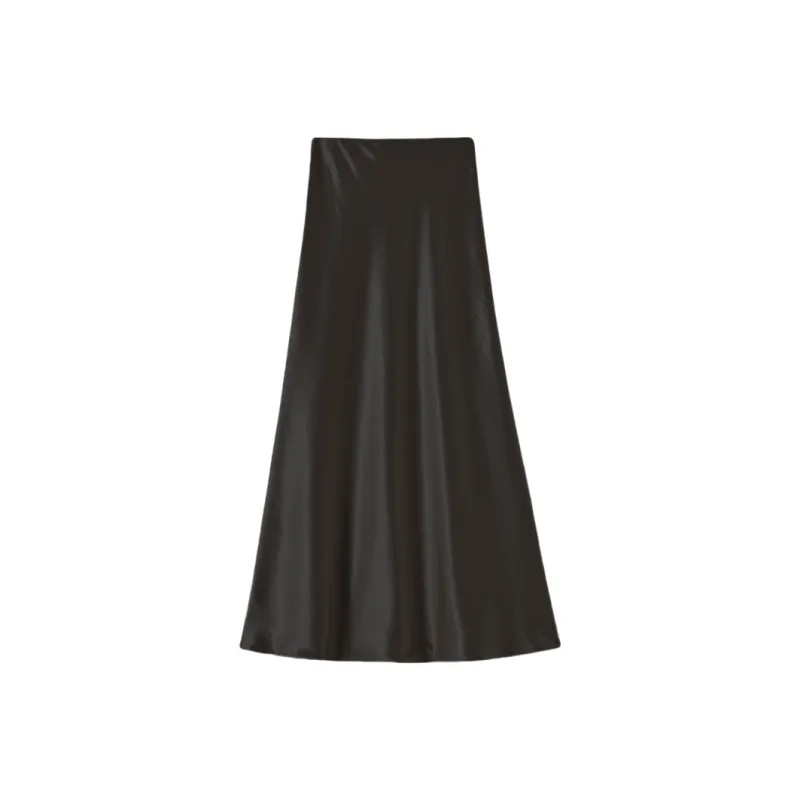 TUSHIFEI Casual Long Skirt Women's-0