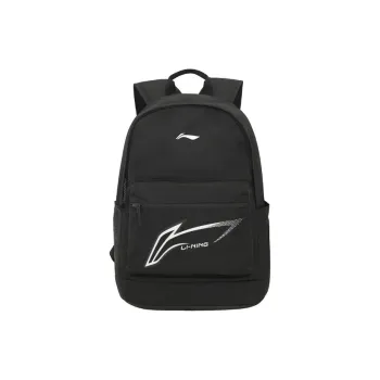 LiNing Polyester Backpack Unisex Black