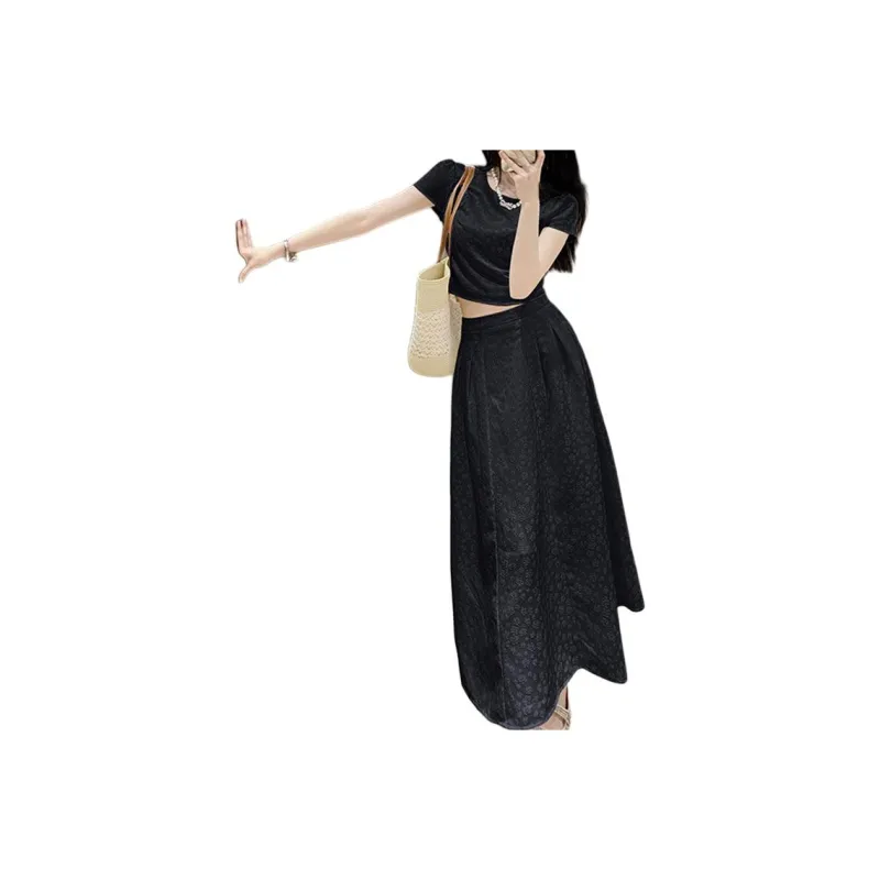 SNZX Two Piece Skirt Sets Women's-4
