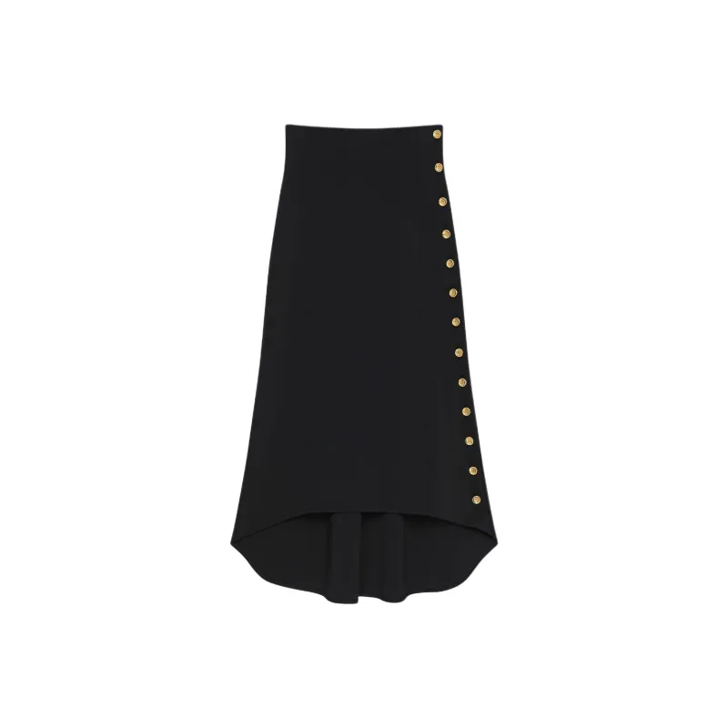 Givenchy Punto Milano Button Detailed Skirt-0