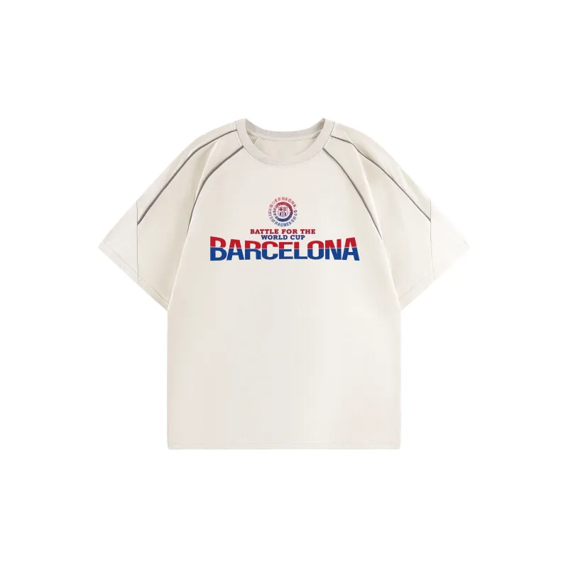 FCB ARCELONA T Shirts Unisex-0
