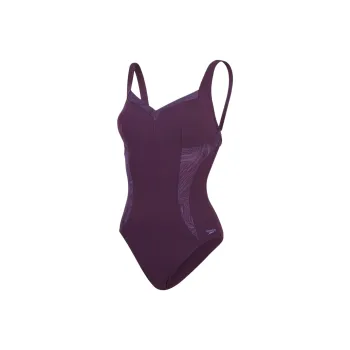 Speedo LunaElustre One-piece Swimsuit Women's Purple