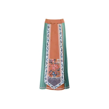 A LIFE ON THE LEFT Casual Long Skirt Women's Moonlight Multicolor