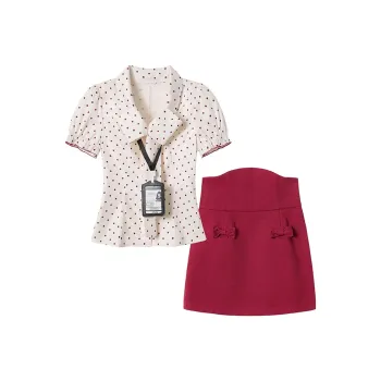 COVER TIME Two Piece Skirt Sets Women's