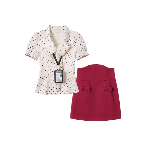 COVER TIME Two Piece Skirt Sets Women's
