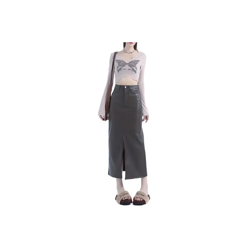 ZNZW Casual Long Skirts Women's-2
