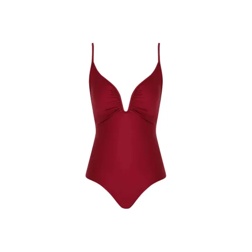 Zimmermann Wylie Plunge Wire One Piece Swimsuit