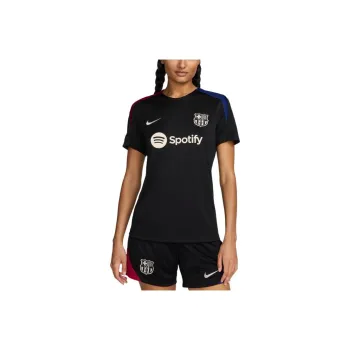 Nike Dri-Fit F.C. Barcelona Strike Soccer Jerseys Women's Black