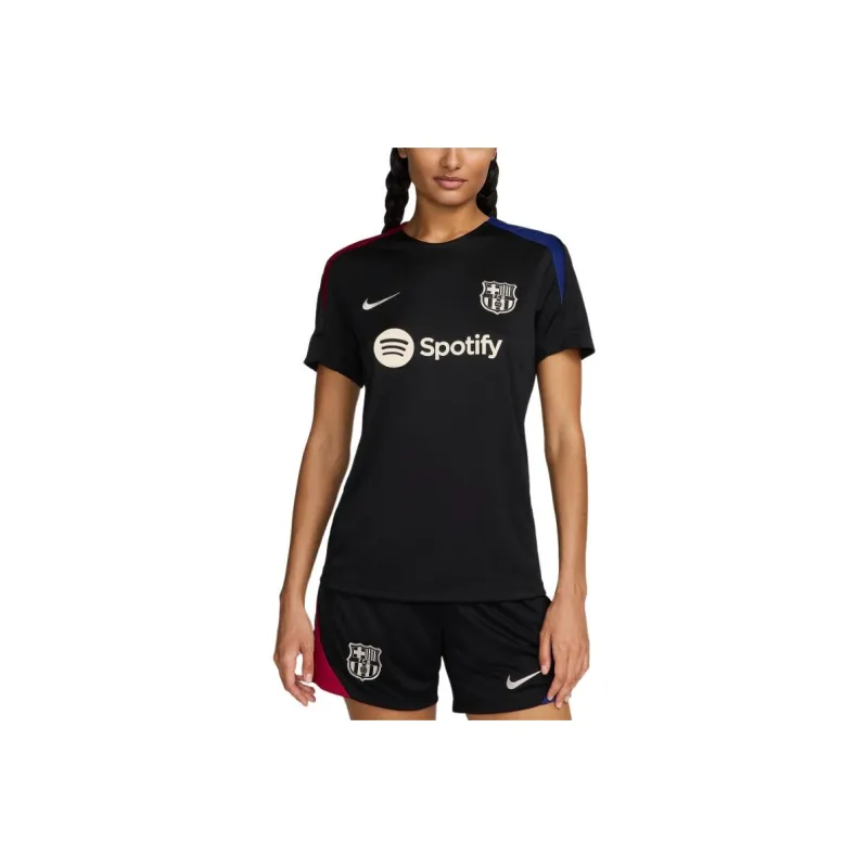 Nike Dri-Fit F.C. Barcelona Strike Soccer Jerseys Women's Black-0