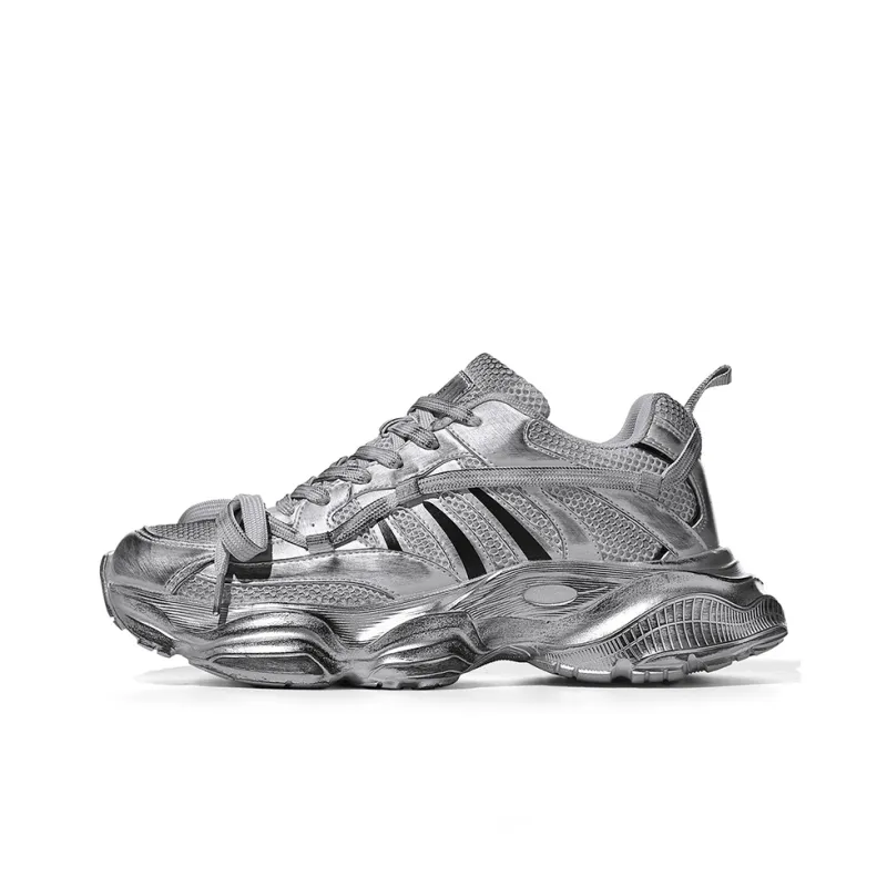Dao Tu Sen Cushioning, Slip Resistant, And Abrasion Resistant Low Top Chunky Sneakers Unisex-12