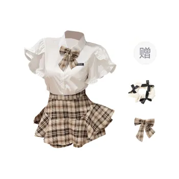 TURN UP Two Piece Skirt Sets Women's