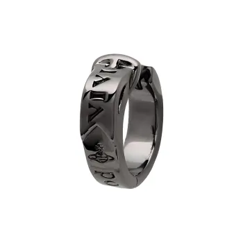 Vivienne Westwood Brass Earrings Men's Silver Black