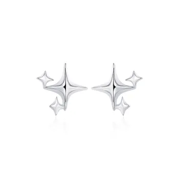 Zoo Jewel 925 Sterling Silver Stud Earrings Women's