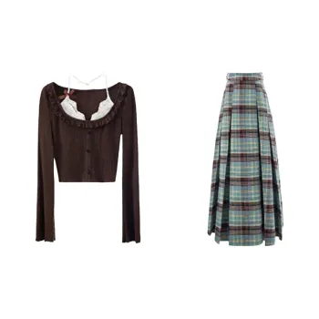 Incolore Two Piece Skirt Sets Women's