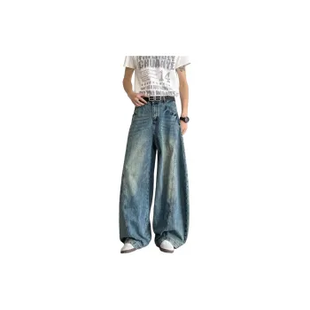 RKVC Casual Pants Unisex Blue