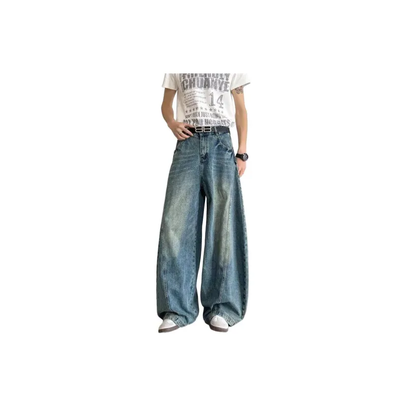 RKVC Casual Pants Unisex Blue-0
