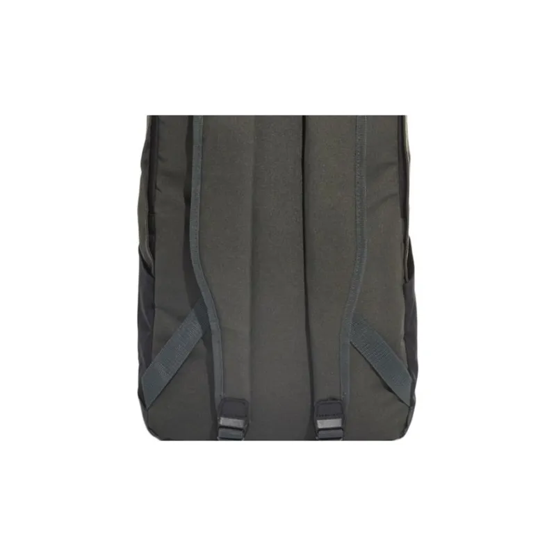 Adidas Polyester Backpack Unisex Black & Yellow Brown-4