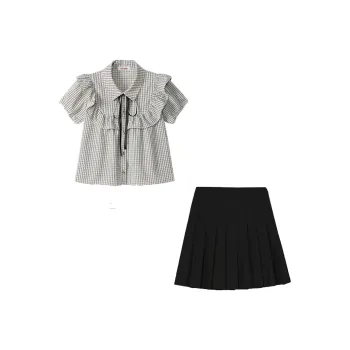 IQC Two Piece Skirt Sets Women's