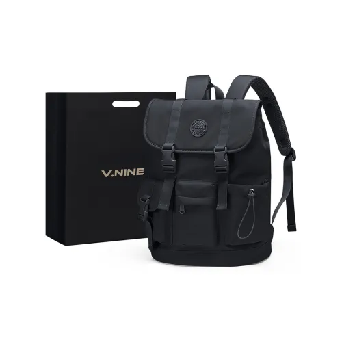 V.NINE Fabric Backpack Large Size Unisex Multicolor