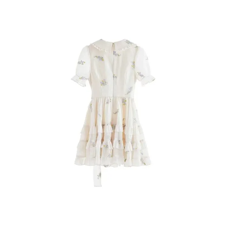 ABCMININ Short Sleeved Dress Women's-1