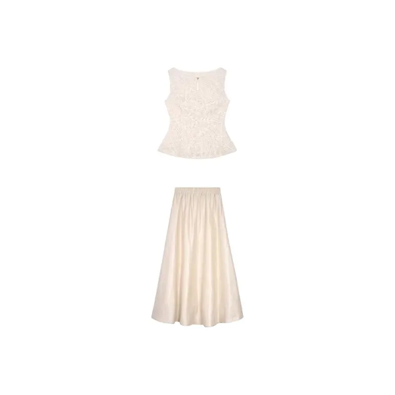 HUINIAN Two Piece Skirt Sets Women's-0
