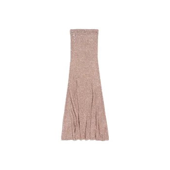 Balenciaga Casual Long Skirts Women's Light Brown