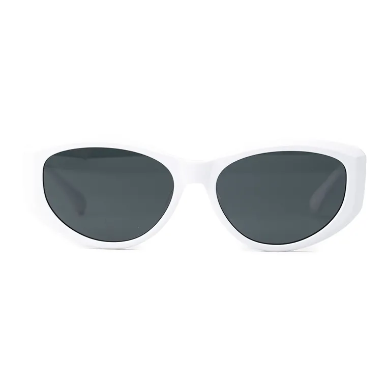 HELEN KELLER Plate Frame Cat Eye Sunglasses Unisex-5