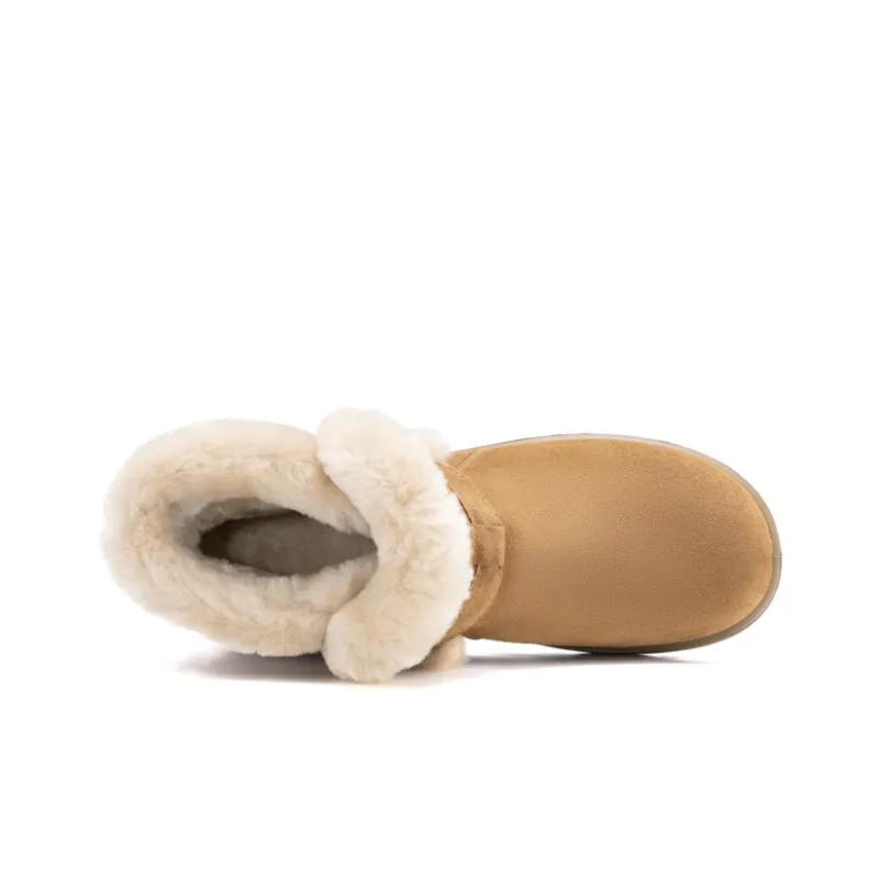 AOKANG Ankle Boots Women's Camel-2