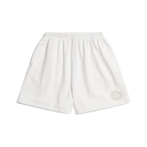 Balenciaga Casual Shorts Regular Fit Men's White