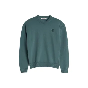 Maison Kitsune Sweatshirt Men's Blue Green