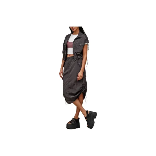 UGG SS25 Casual Long Skirts Women's Ink