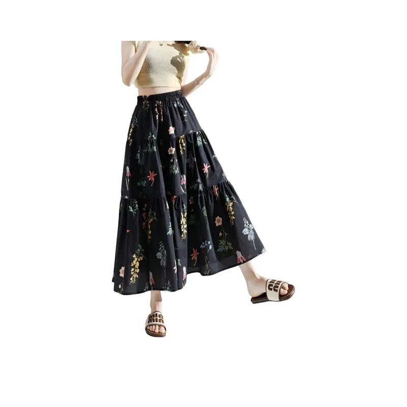 The Temptation Of The Muse Casual Long Skirt Women's-0