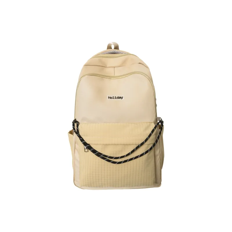 Moonshine Nylon Backpack Unisex Black/Blue/Khaki/Gray/Green-15