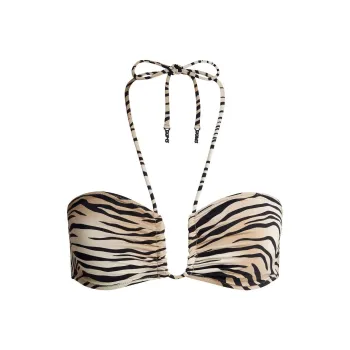 Skims Bikinis Women's CHAMPAGNE TIGER PRINT/Champagne Tiger Print