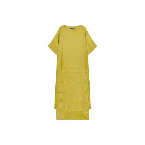 ZARA ZW Series Short Sleeved Dress Women's