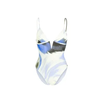 JONATHAN SIMKHAI Maelle Abstract print Swimsuit