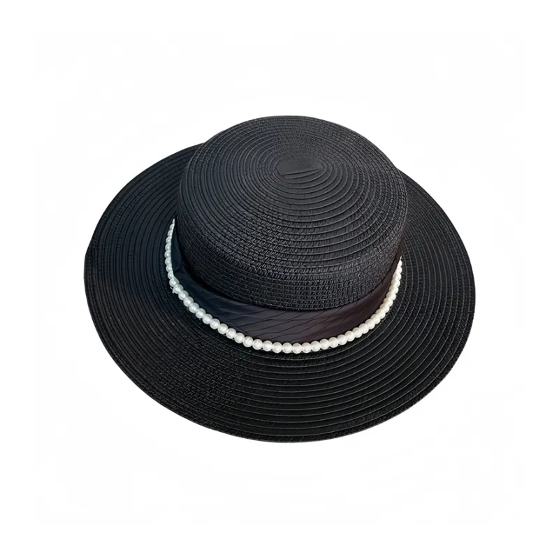 OXO OVERLOAD Paper Reed Top Hat Straw Hat Unisex-6