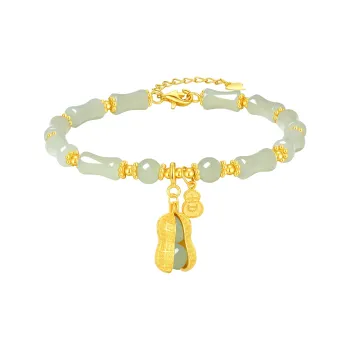 CHAOHONGJI Natural Chalcedony Bracelets Women's