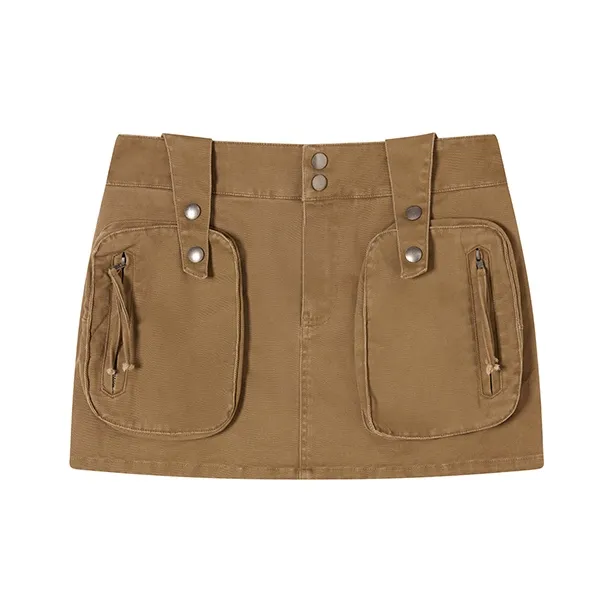 Ouyang Cargo Short Skirts Women's-2