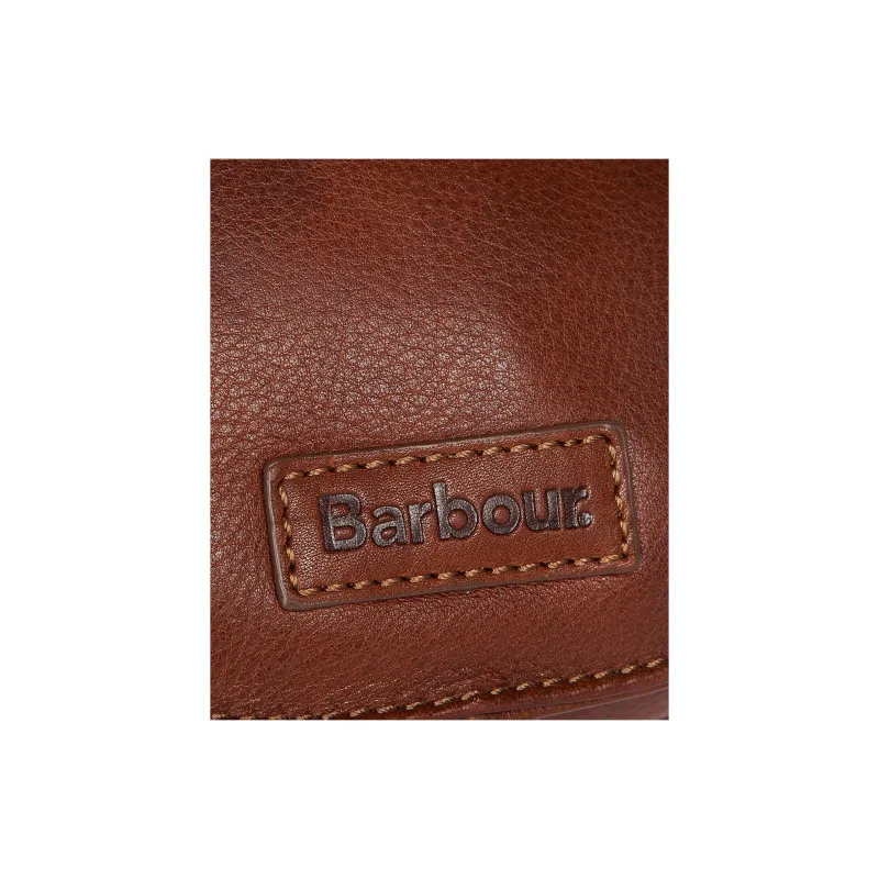 BARBOUR Leather Saddle Bag, Shoulder Bag, Crossbody Bag Women's Brown-2