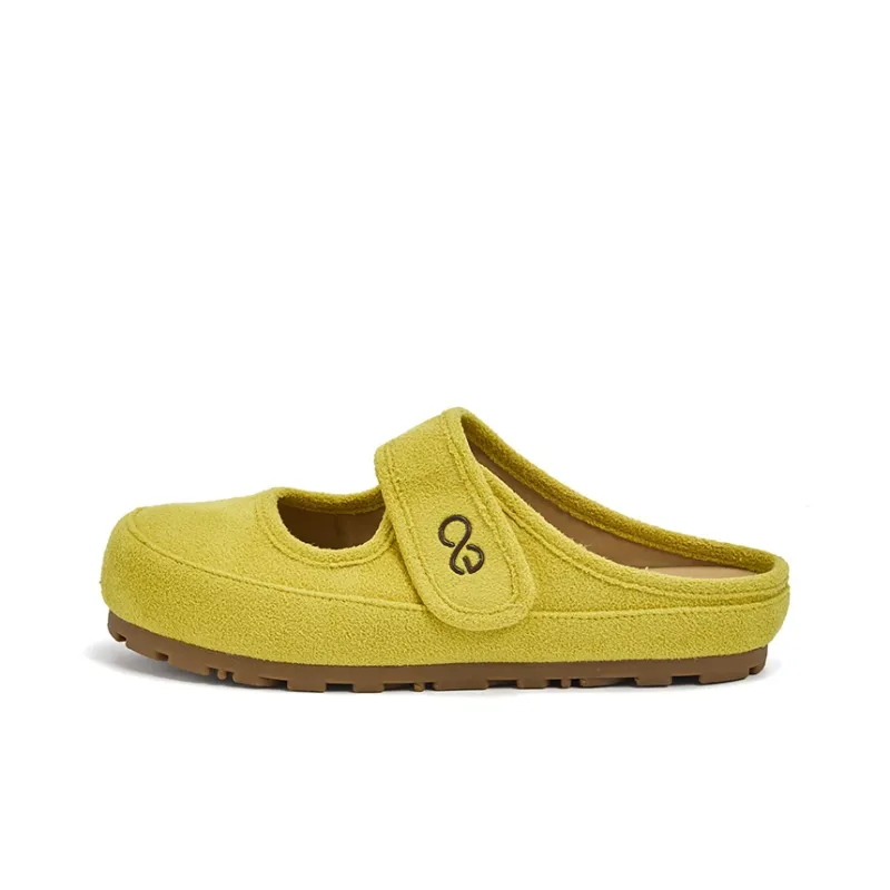 LINGPAO Rubber Sole Stitching Slip Resistant Closed Toe Slippers Women's-4