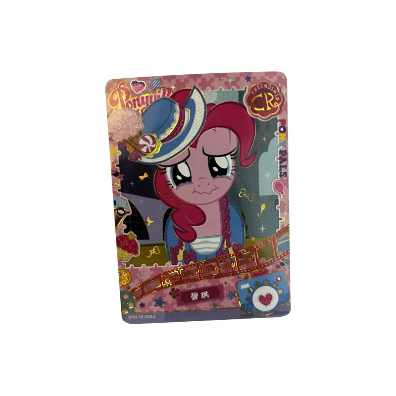KAYOU Fun Shadow Four Piece Black Back CR Pinkie Pie Fluttershy Rarity Purple Joy Yuyi IP/Anime Cards 1 Pc-4