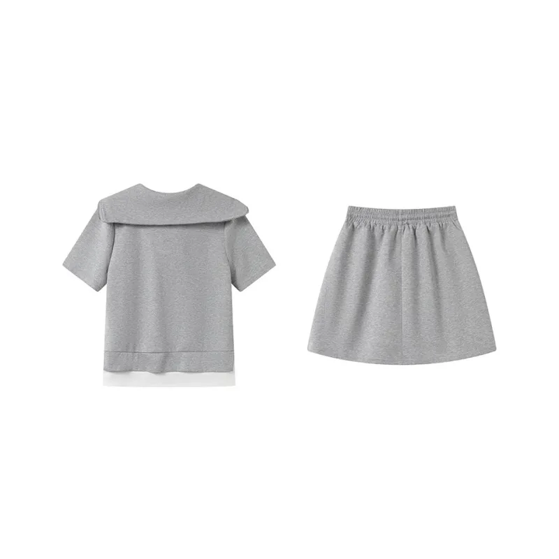 GULIANFEI Two Piece Skirt Sets Women's-1