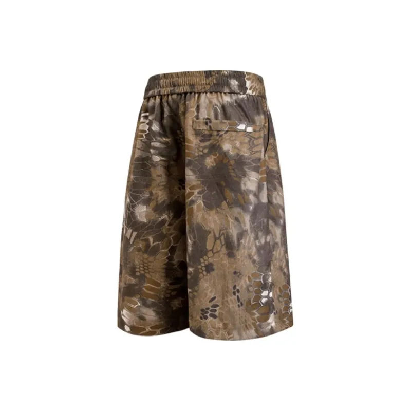 MEIKE Denim Shorts Unisex Coffee-1